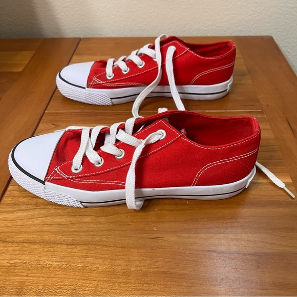 AIRWALK shoes women’s men’s size 9 red sneakers tennis shoes red unisex shoes - Picture 3 of 13